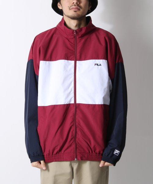 セール】FILA/フィラ ナイロン切替ジャケット(504041284) | ジップファイブ(ZIP FIVE) - d fashion