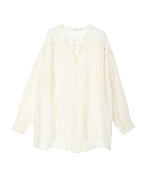 アメリカーナ ブラウス Dot＆Stripes CHILD WOMAN ブラウス シャツ スノウカットドビー