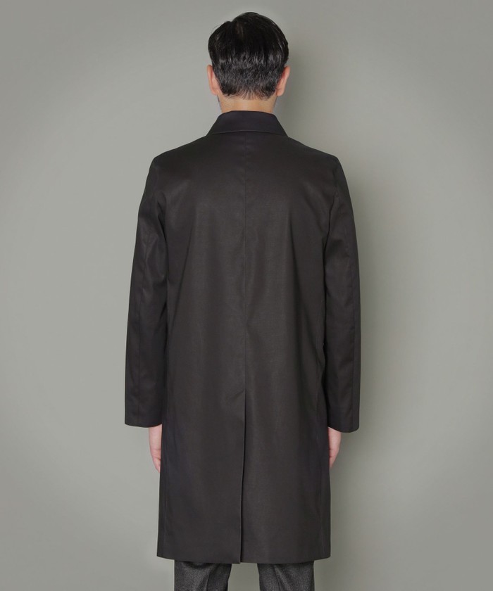 新品タグ付き✨　マッキントッシュ　ステンカラー　コート　2way グレー　現行品 MACKINTOSH】【NEW DUNKELD】ゴム引きステンカラーコート(コート