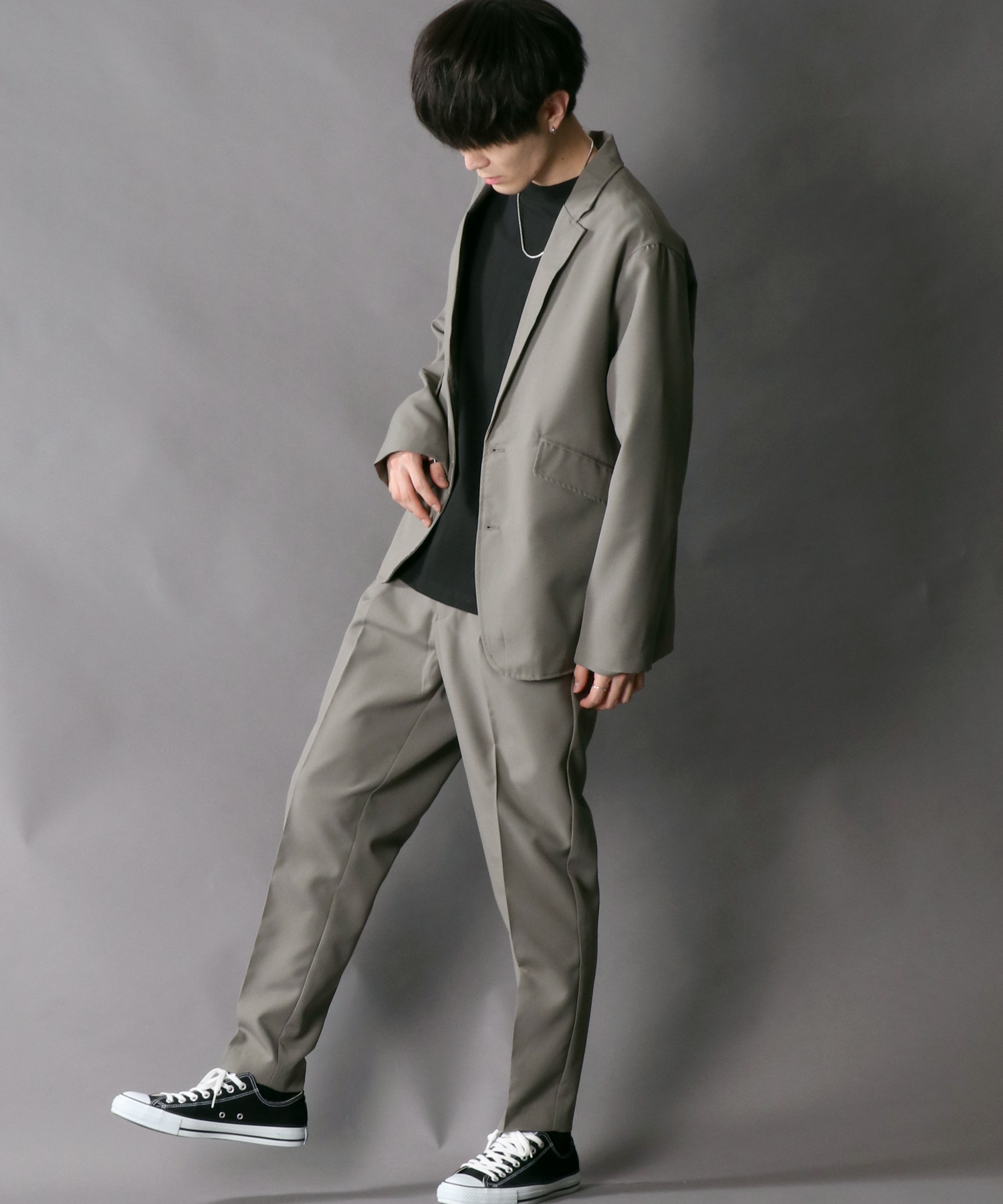 シティショップ センタープレス パンツ セットアップ テーラード