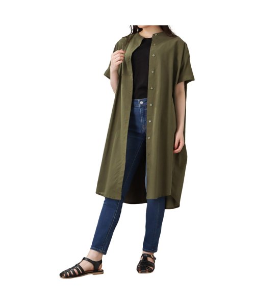 Navy ネイビー 前開きワンピース 5 6855 マックハウス レディース Mac House Women D Fashion Navy ネイビー 前開きワンピース 5 6855 マックハウス レディース Mac House Women D Fashion