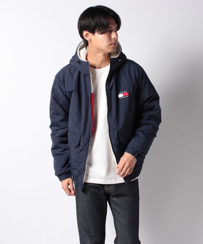 TOMMY JEANS - 良品 22AW TOMMY JEANS トミージーンズ ロゴ刺繍