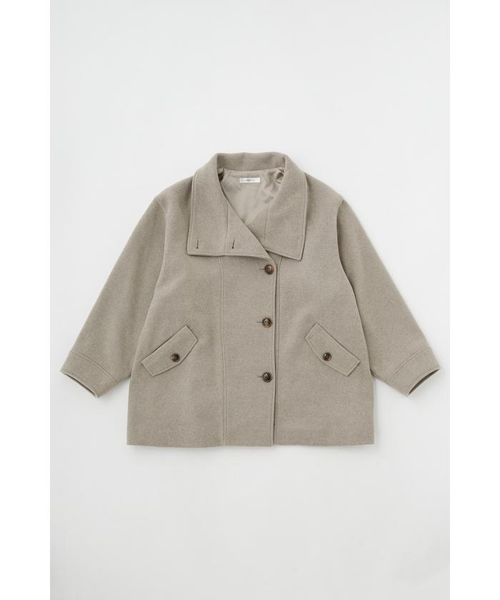 STAND COLLAR MIDDLE コート(504922082) | マウジー(moussy) - d