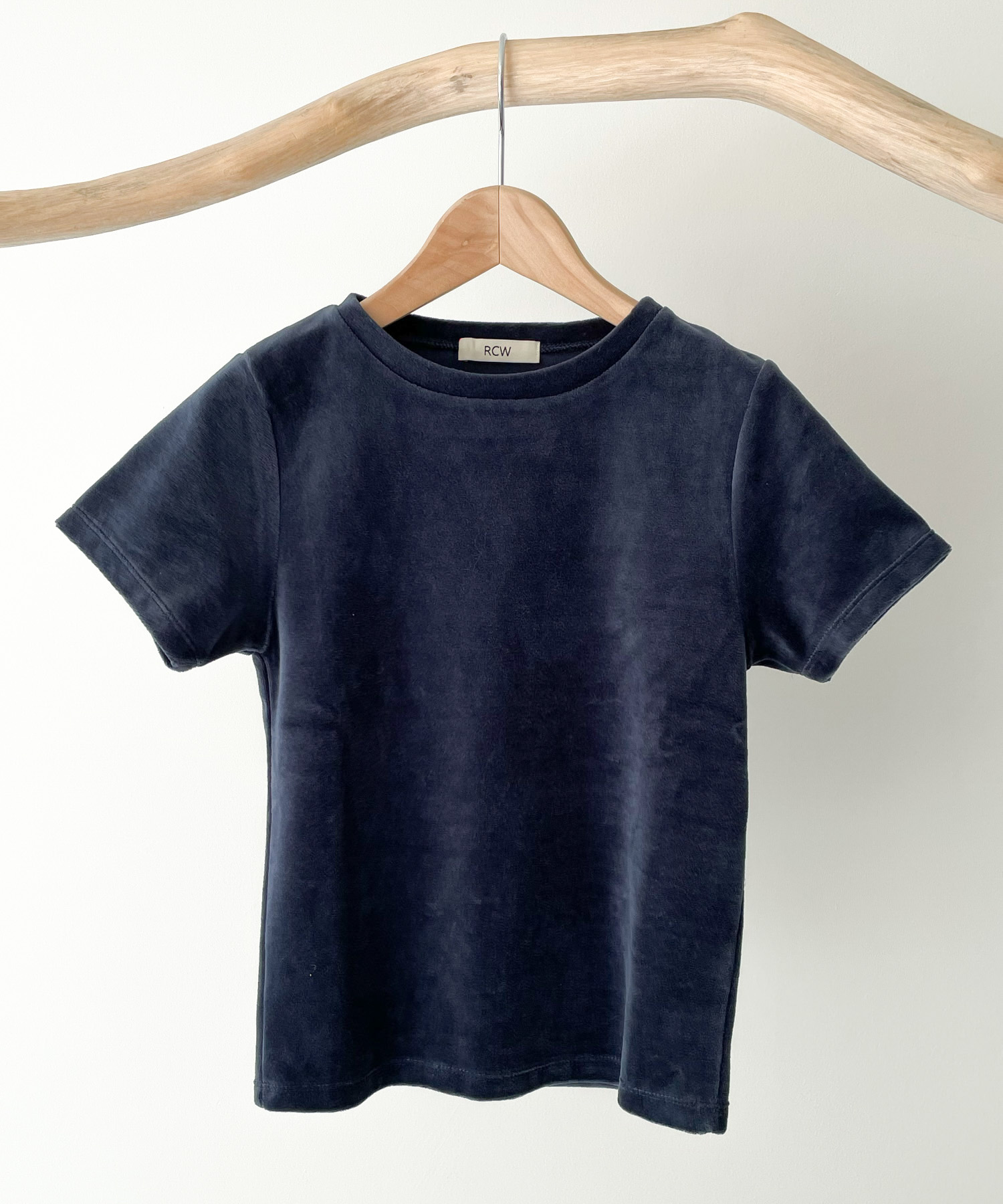 CANAL JEAN - RED CHOP WORKSベロア半袖Tシャツ クーポン】キャナルジーン CANAL JEAN RED CHOP WORKS(レッド