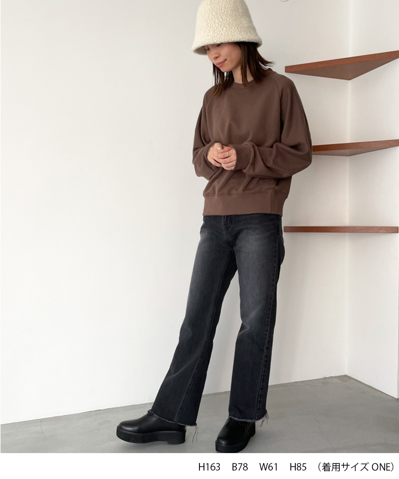 美品 CANAL JEAN choice_cnl DUNE刺繍裏毛トレーナー キャナルジーン CANAL JEAN 【ユニセックス】choice_cnl