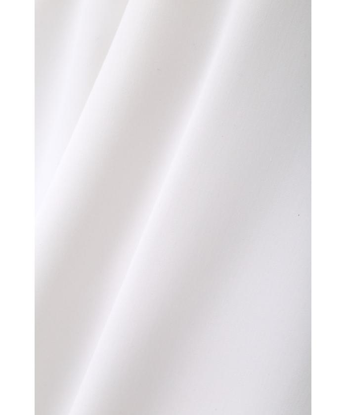 【極美品】ルフィル　le phil TRツイルスリットスリーブブラウス セール】《LE PHIL》TRツイルスリットスリーブブラウス