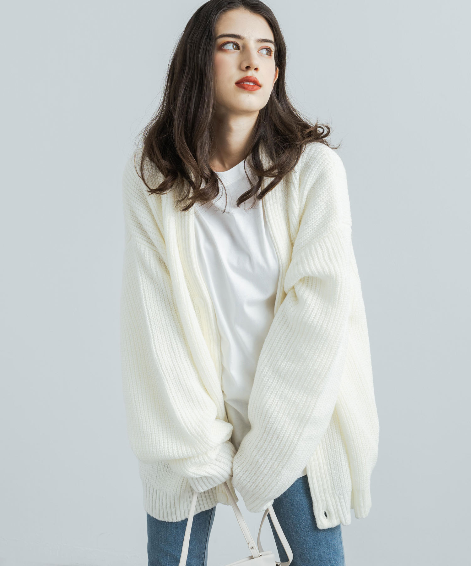 ロッキーモンロー Rocky Monroe ニット カーディガン メンズ