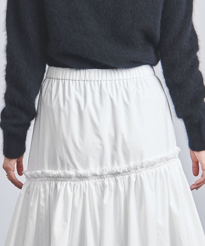 ポイント5倍 UNITED ARROWS Pティアードスカート 36 美品