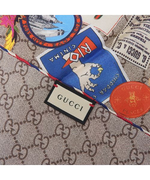 グッチ GUCCI GUCCI グッチ タイガープリント スカーフ グッチ GUCCI GUCCI グッチ タイガープリント スカーフ