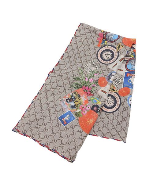 グッチ GUCCI GUCCI グッチ タイガープリント スカーフ グッチ GUCCI GUCCI グッチ タイガープリント スカーフ
