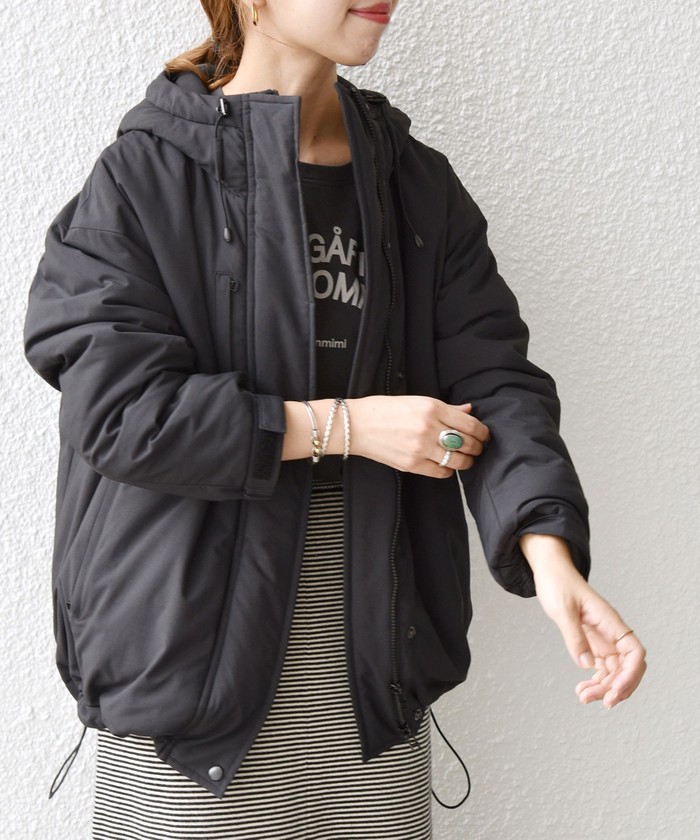 セール】SHIPS any: THERMORE パフ フーディー ショート セール】SHIPS any: THERMORE パフ フーディー ショート