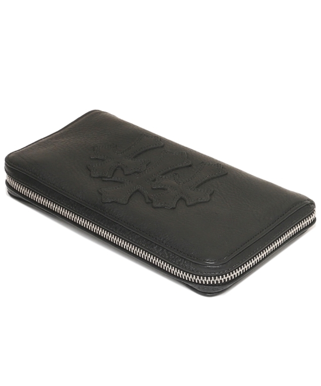 mitsu　　　　　　　　　　Chrome Hearts ブラック 長財布 クロムハーツ アウトレット 長財布 ブラック メンズ CHROME