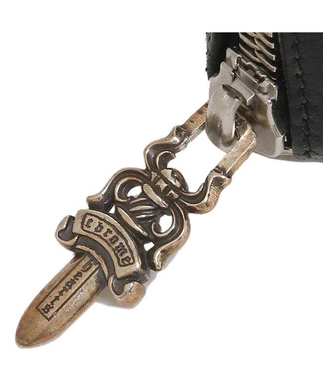 mitsu　　　　　　　　　　Chrome Hearts ブラック 長財布 クロムハーツ アウトレット 長財布 ブラック メンズ CHROME