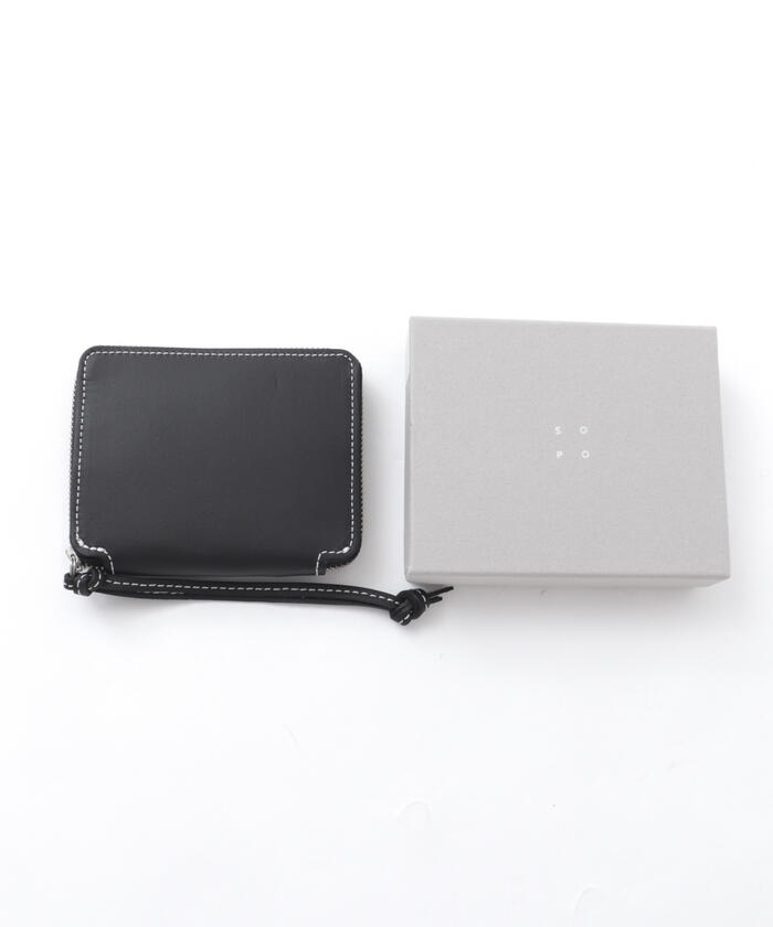 sopo 財布 未使用品 楽天市場】SOPO (ソポ) ラウンドジップパース パウダーブルー
