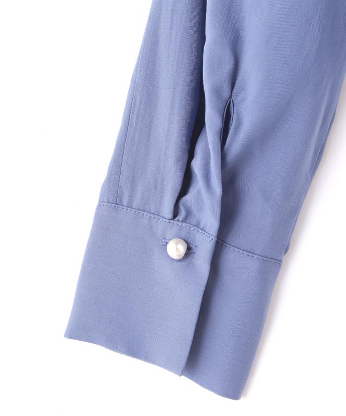 セール 50%OFF】パール釦パワショルブラウス(504847137) | ジル