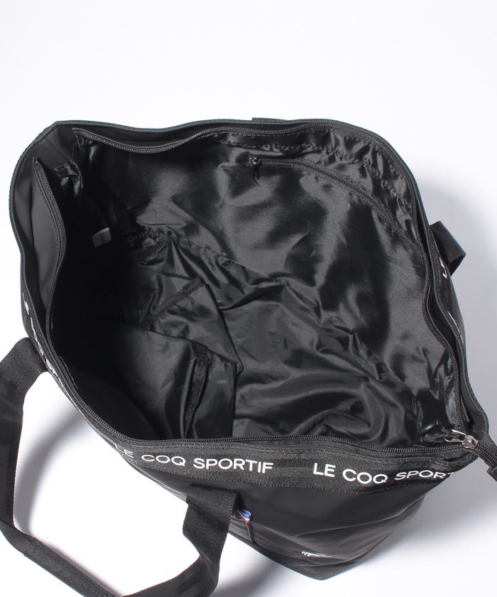 ✨タグ付未使用 ルコックスポルティフ ゴルフ トートバッグ シューズ 肩掛け 黒 DESCENTE STORE オリジナル】トートバッグ（シューズ収納