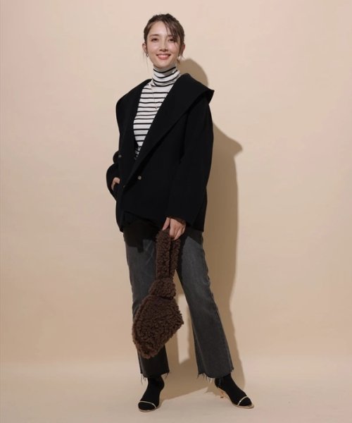 フードリバーショートコート アプワイザー リッシェ Apuweiser Riche D Fashion