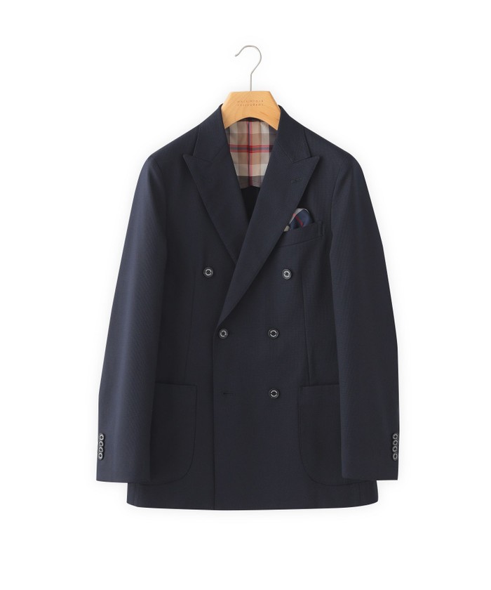 セール 31%OFF】トロッター ダブルブレストブレザー#000