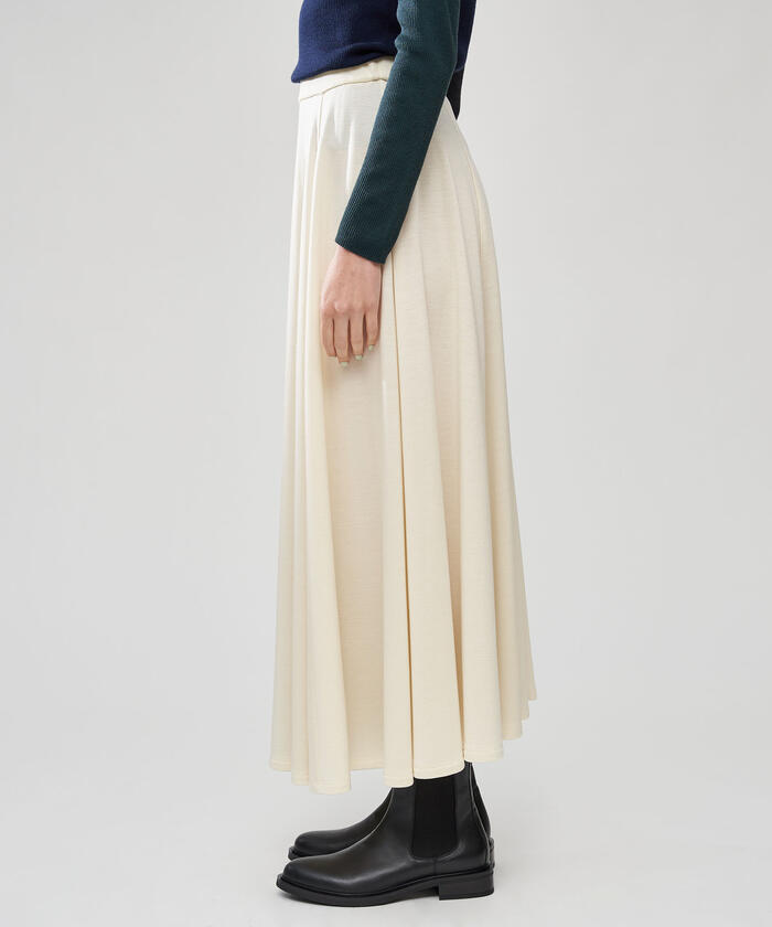 セール 40%OFF】テンセルカシミヤフリース サーキュラーロング