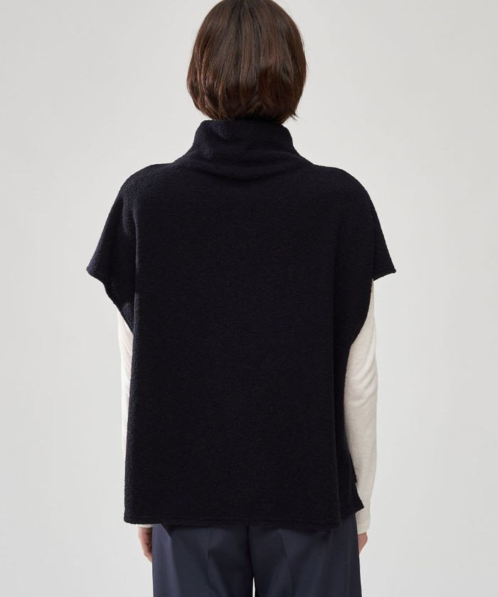 【専用】ギャルリーヴィー ファインブークレー スタンドネックプルオーバー 2着 クーポン】【セール 30%OFF】ファインブークレー スタンドネック