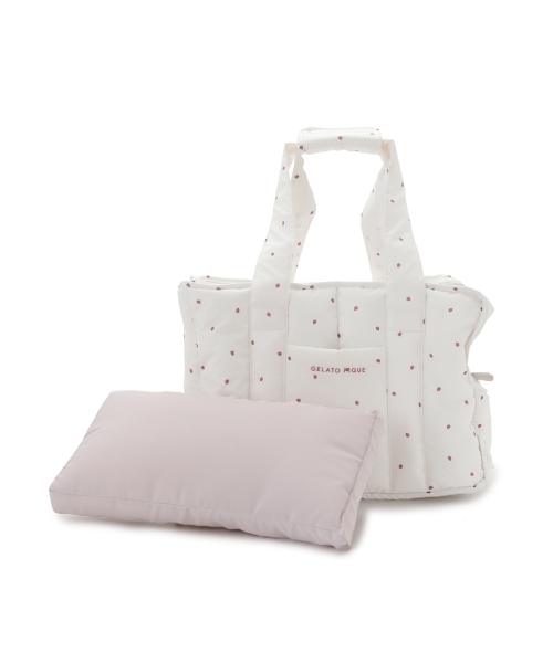 【CAT&DOG】【販路限定商品】ストロベリーキルティングキャリーバック セール】【CAT&DOG】【販路限定商品】ストロベリーキルティング
