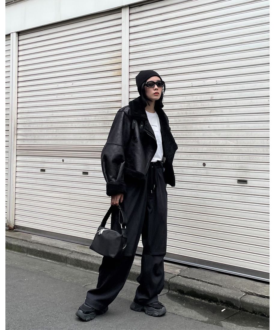 VINTAGE CRACK SHORT B-3(504845557) | スライ(SLY) - d fashion VINTAGE CRACK SHORT B-3(504845557) | スライ(SLY) - d fashion
