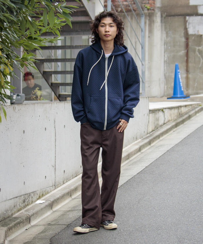 セール 30%OFF】【GLOSTER/グロスター】キルティングパーカー