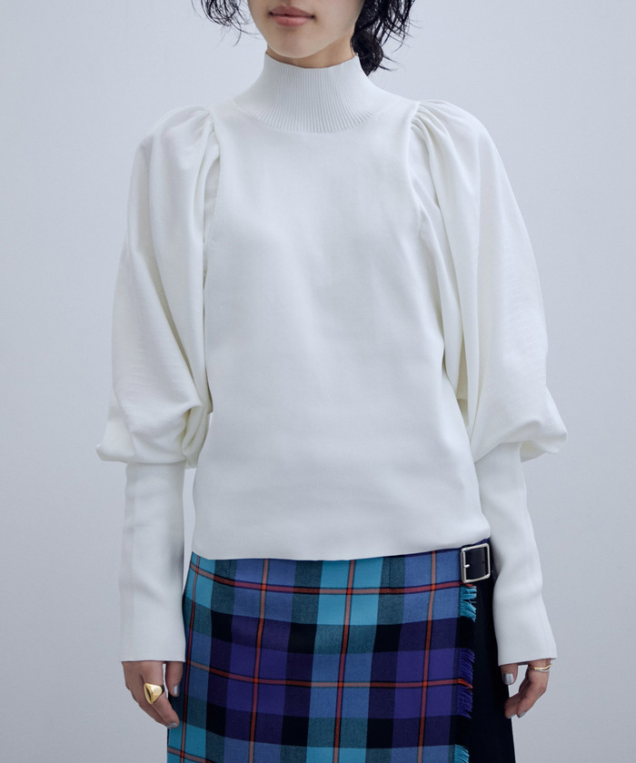 セール 30%OFF】【サステナブル】フォルムニットプルオーバー