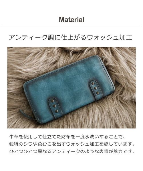 ミアボルサ Mia Borsa [Mia Borsa] 牛革レザーウォッシュ加工