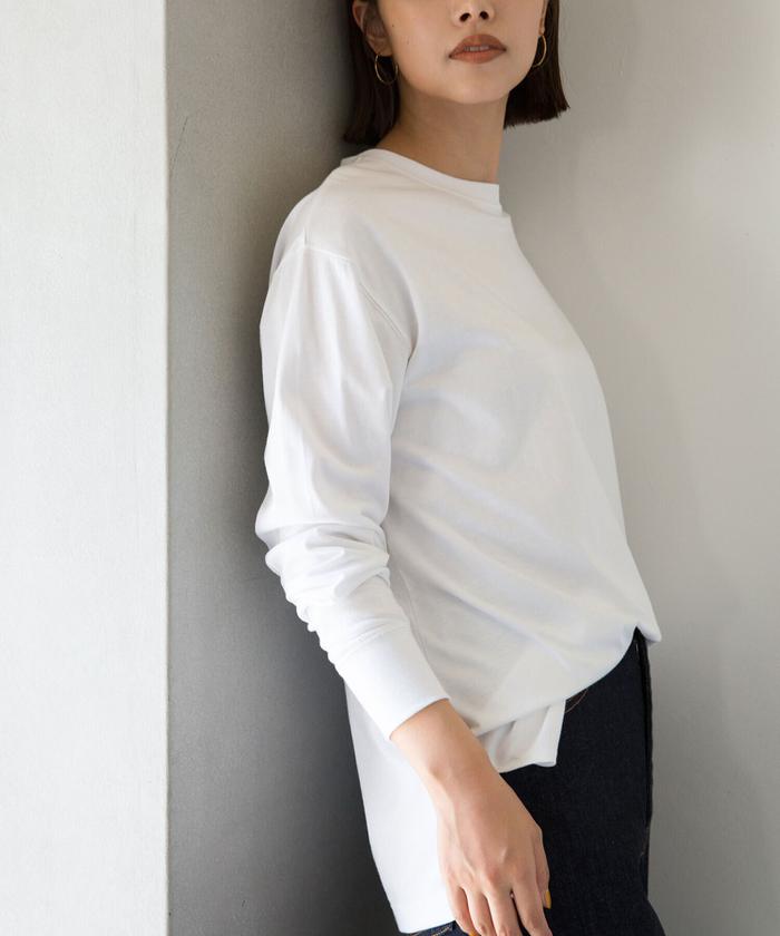 セール 30%OFF】LB.04/エンザイム加工天竺ロングスリーブTシャツ