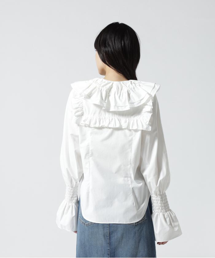 セール 40%OFF】RHODOLIRION/ロドリリオン Frill Ribbon Blouse