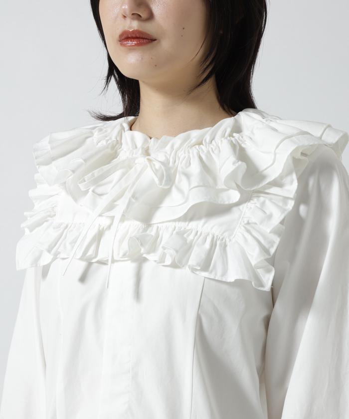 セール 40%OFF】RHODOLIRION/ロドリリオン Frill Ribbon Blouse