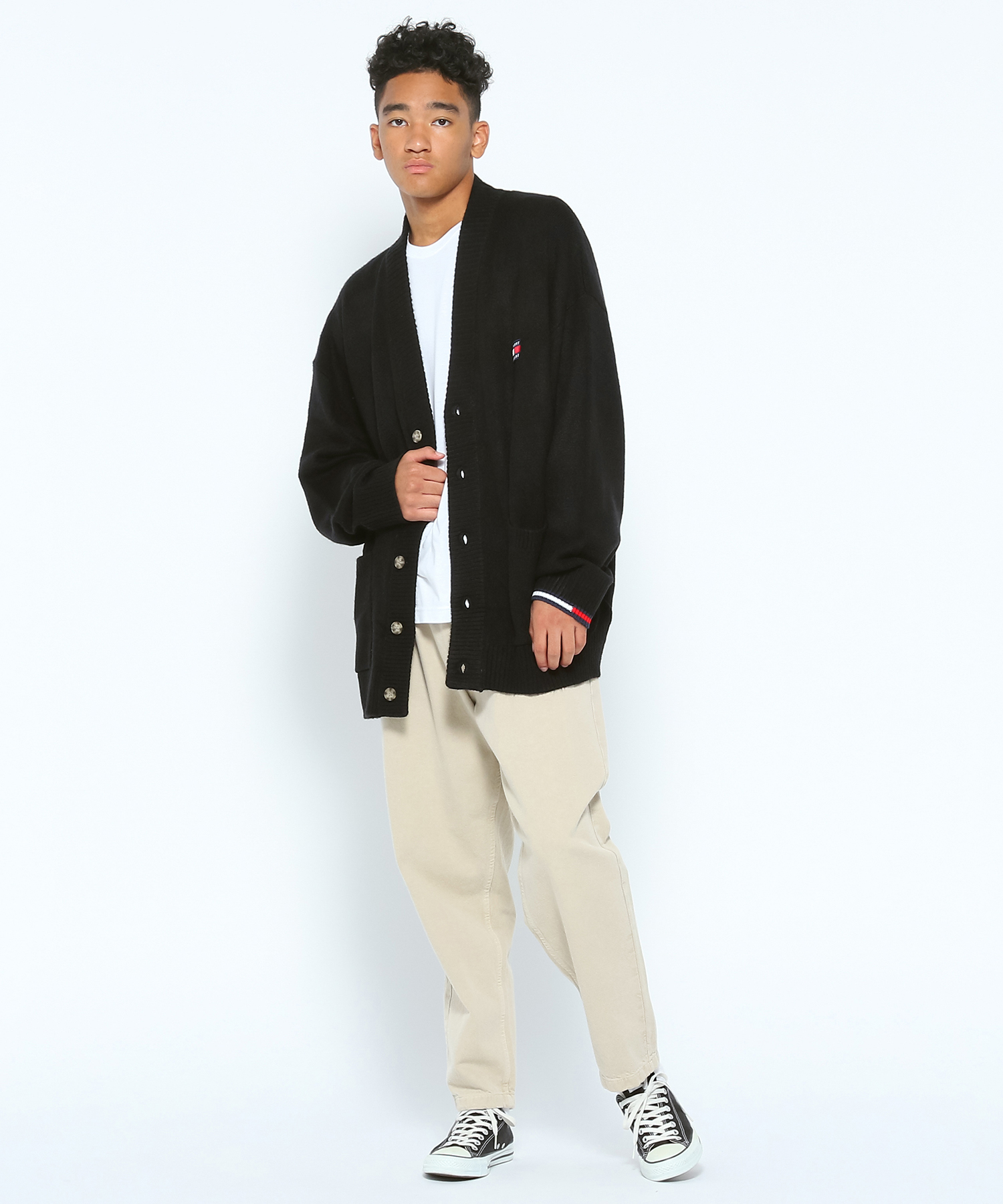【トミーヒルフィガー】レギュラーバーシティカーディガン ベーシックカーディガン（カーディガン/ボレロ）｜TOMMY