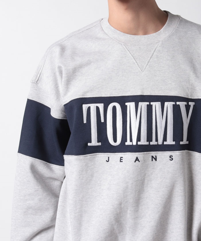 クーポン】【セール 30%OFF】トミージーンズ TOMMY JEANS オーセンティックブロッキングトレーナー(504928666) | トミー ジーンズ(TOMMY JEANS) - d fashion