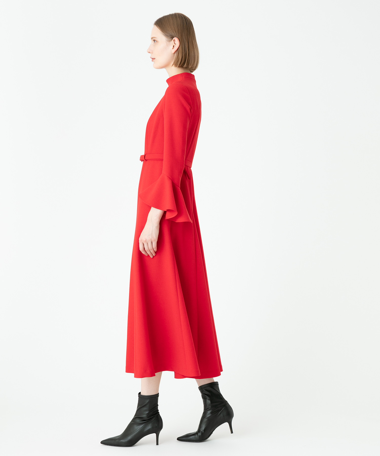 セール 50%OFF】【LOULOU WILLOUGHBY】梨地ダブルフレアー