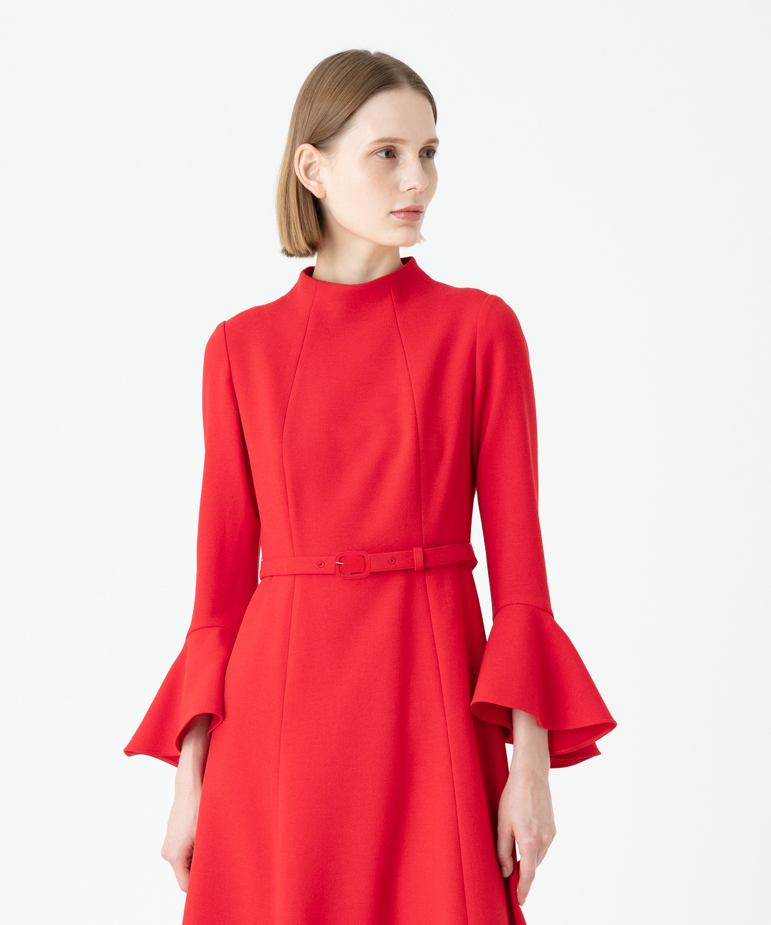 セール 50%OFF】【LOULOU WILLOUGHBY】梨地ダブルフレアー