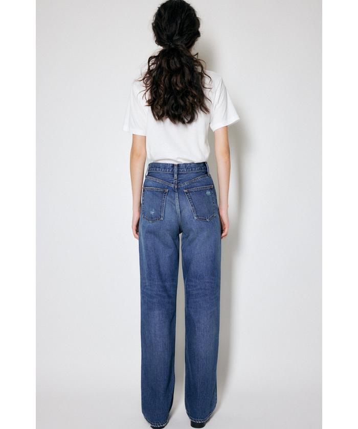 HW 90S DAMAGED STRAIGHT(504939033) | マウジー(moussy) - d