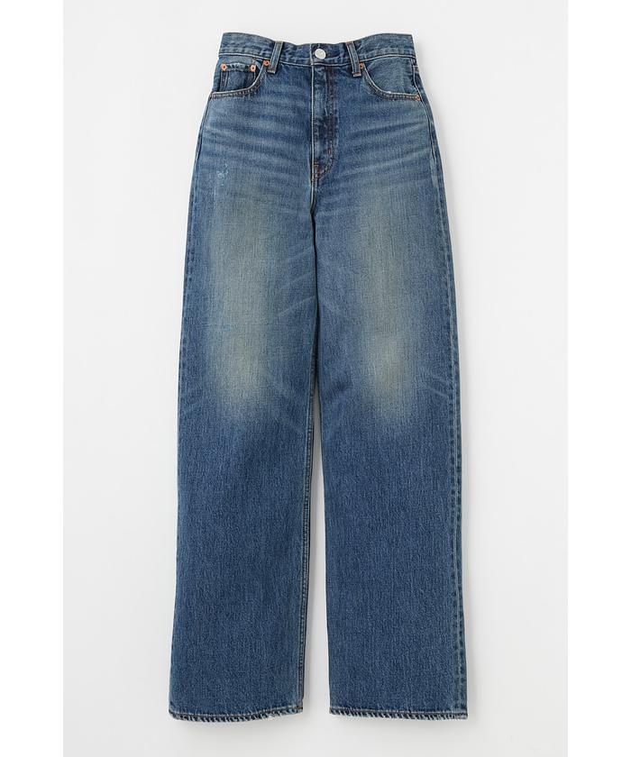 MOUSSY デニム HW 90S STRAIGHT HW 90S DAMAGED STRAIGHT(504939033) | マウジー(moussy) - d