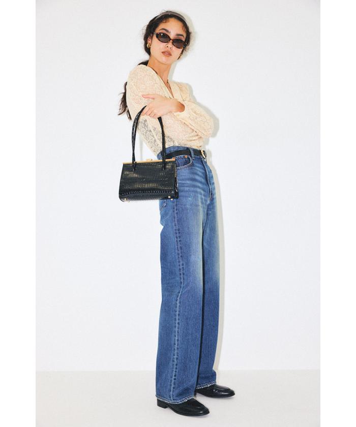 HW 90S DAMAGED STRAIGHT(504939033) | マウジー(moussy) - d