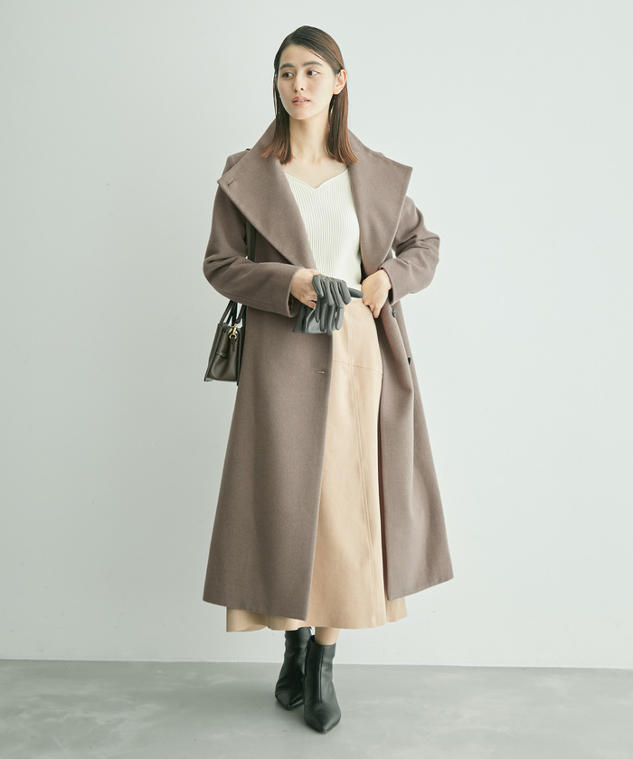 22AW 【VERY12月号掲載】ロペ プレミアムカシミヤコート 38 3way