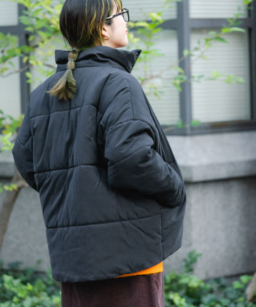 セール 22%OFF】ナカワタスタンドカラーブルゾン(504940116