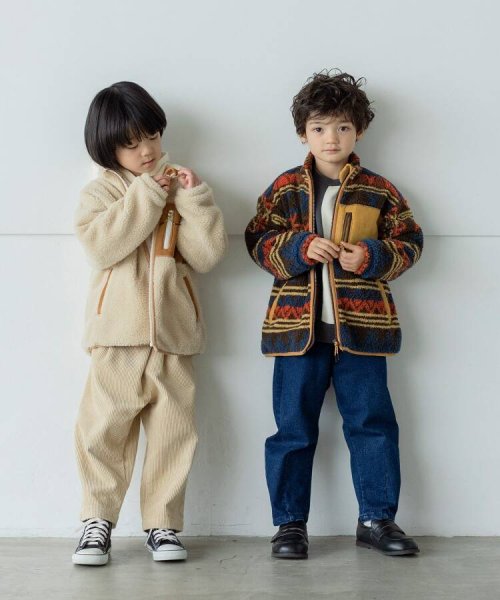 100-140】ポケット配色ボアブルゾン(504940168) | ザ ショップ ティーケー(キッズ)(THE SHOP TK(KID)) - d fashion 100-140】ポケット配色ボアブルゾン(504940168) | ザ ショップ ティーケー(キッズ)(THE SHOP TK(KID)) - d fashion