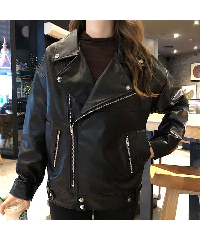 オーバーサイズライダース レディース 黒 BHPU002-1(504940360 オーバーサイズライダース レディース 黒 BHPU002-1(504940360