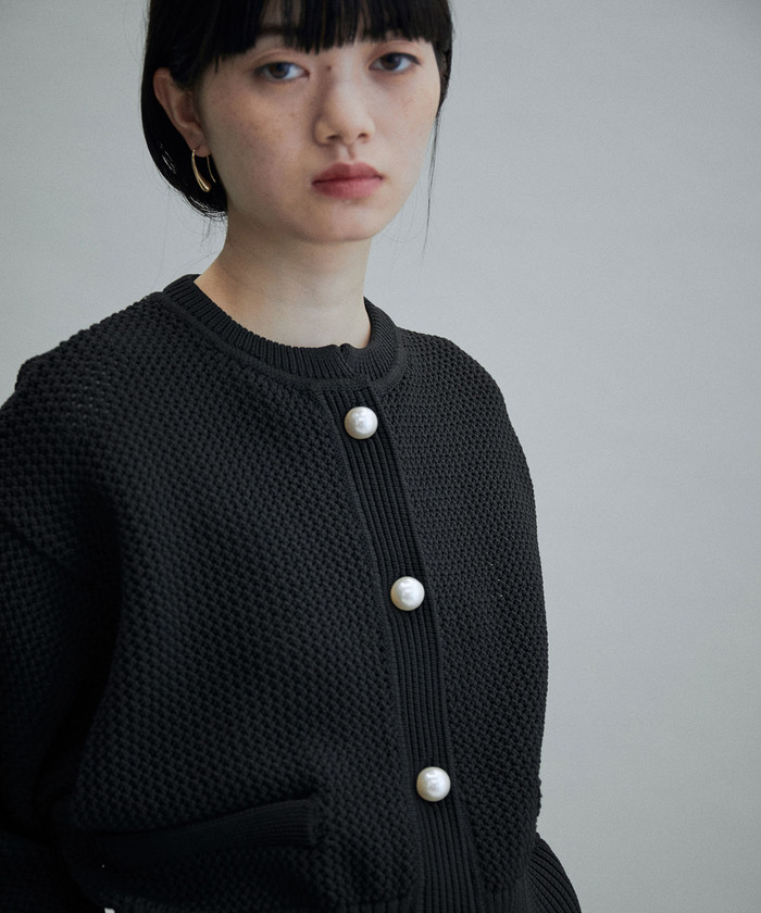 WEB限定(一部店舗展開あり)】パターンニットカーディガン(504815725