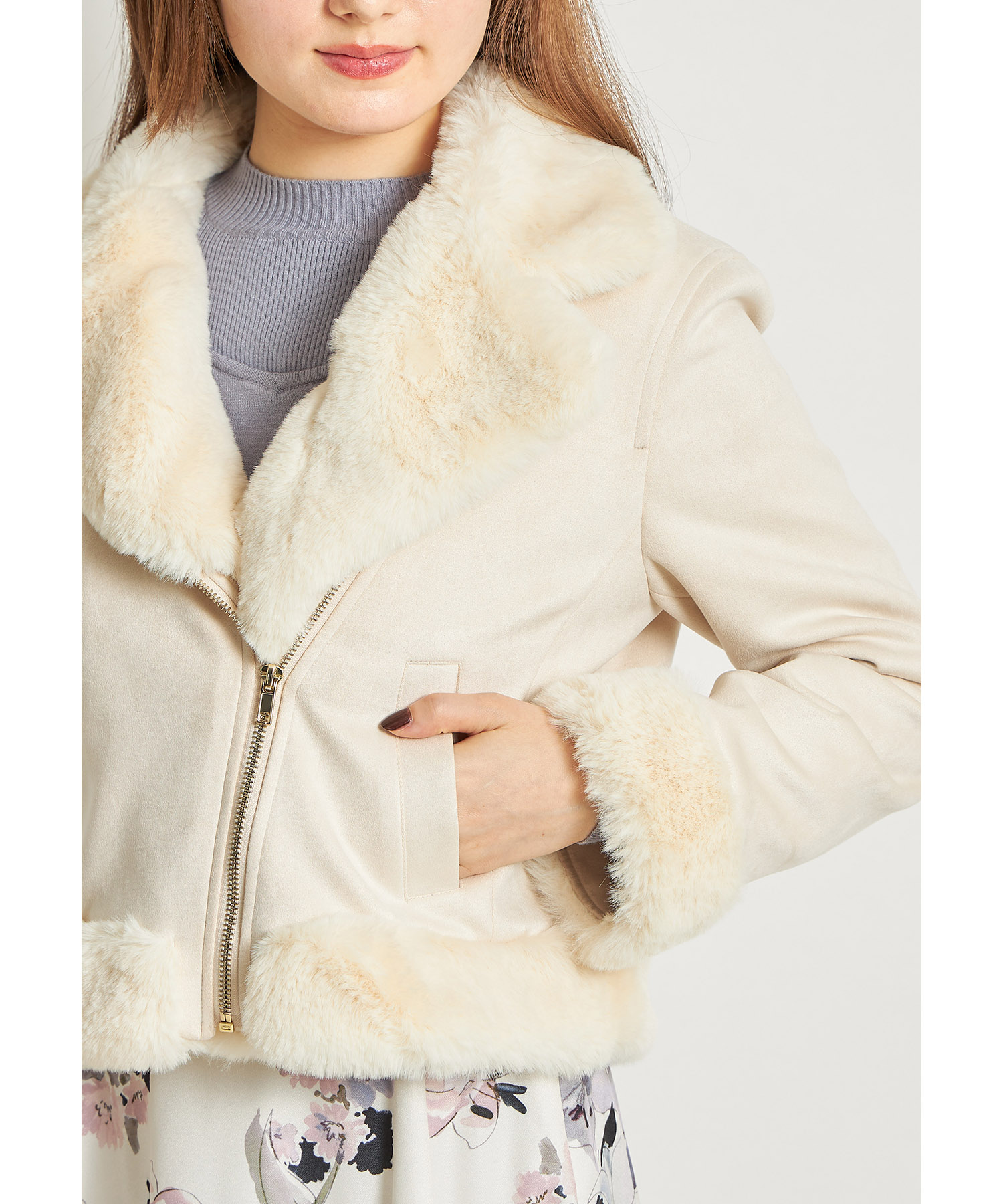 セール】トッコクローゼット tocco closet フェイクムートン