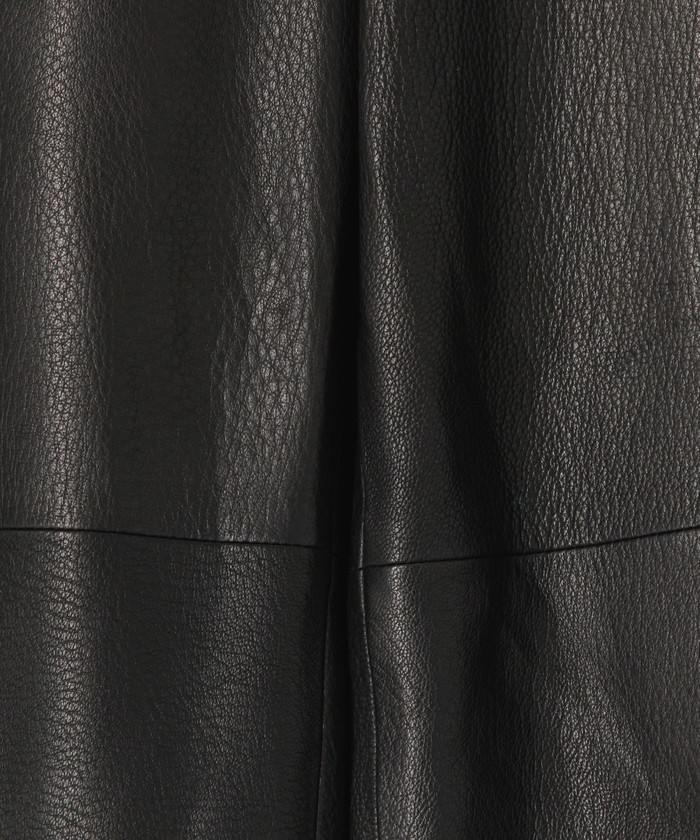 セール】EURO GOAT LEATHER SLACKS レザー スラックス(504908924