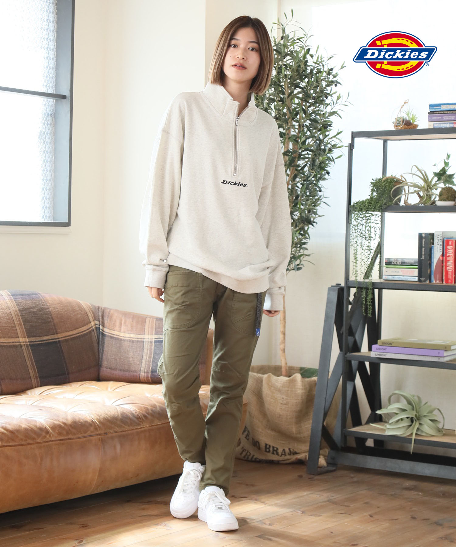 DICKIES/ディッキーズ】ハーフジップトレーナー(504909999) | オール