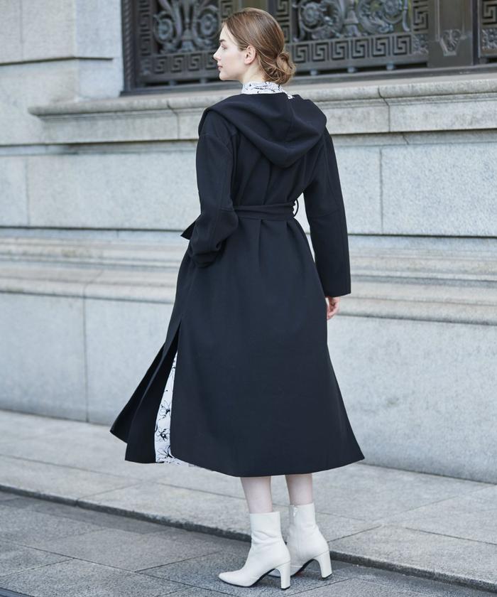 ウールライクロングフードコート(504939081) | AND COUTURE(AND ウールライクロングフードコート(504939081) | AND COUTURE(AND