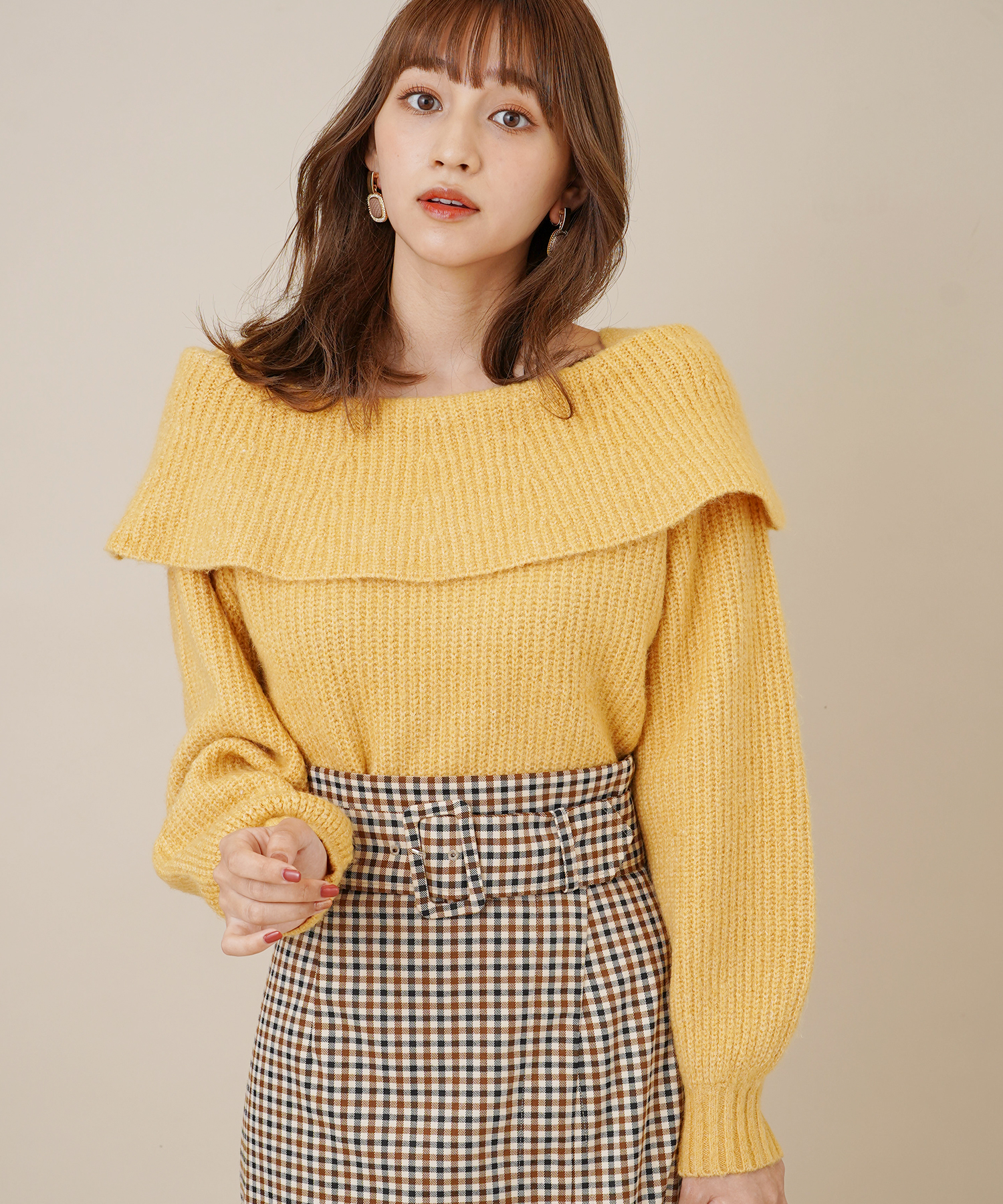 31sons de mode《sweetコラボ》ワンピース ニット セットアップ