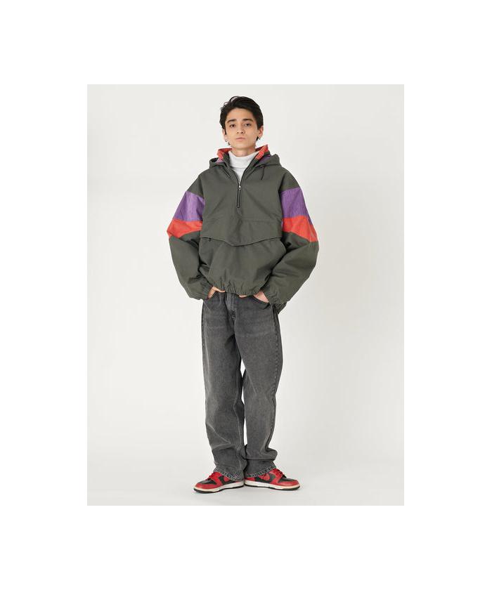 セール】SILVERTAB(TM) ルーズフィット ブラック WORN IN セール】SILVERTAB(TM) ルーズフィット ブラック WORN IN
